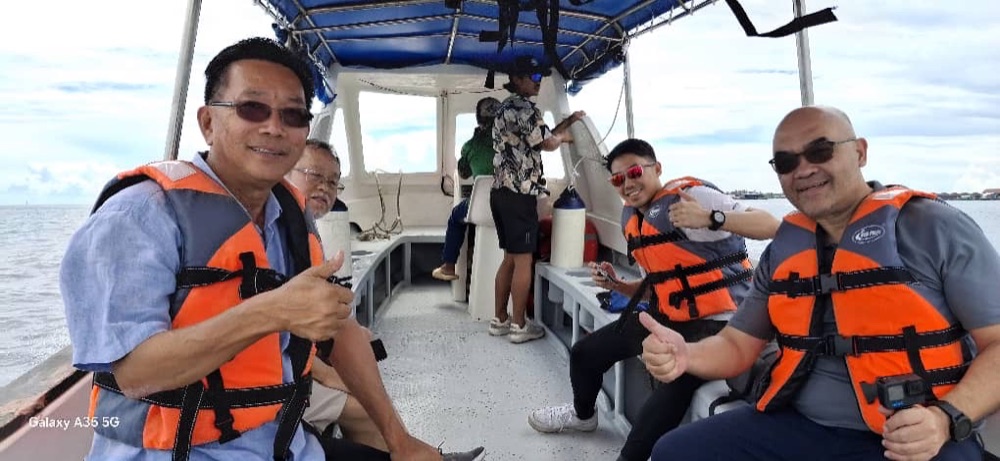 Client getaway boat trip