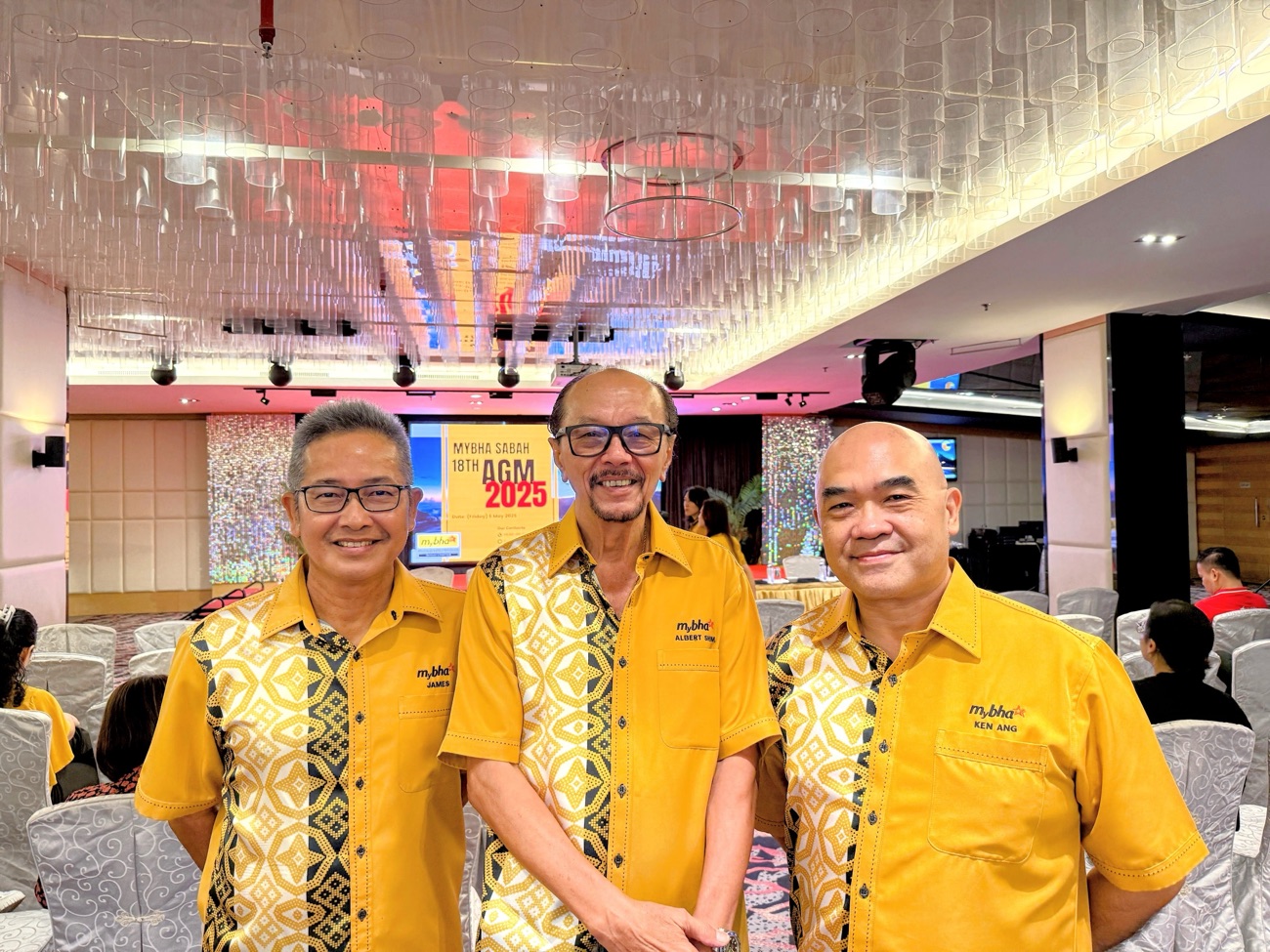 Ang Systems with hotel clients at MyBHA Sabah 2025
